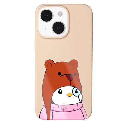 Pudgy Penguins Huddle Up iPhone Case