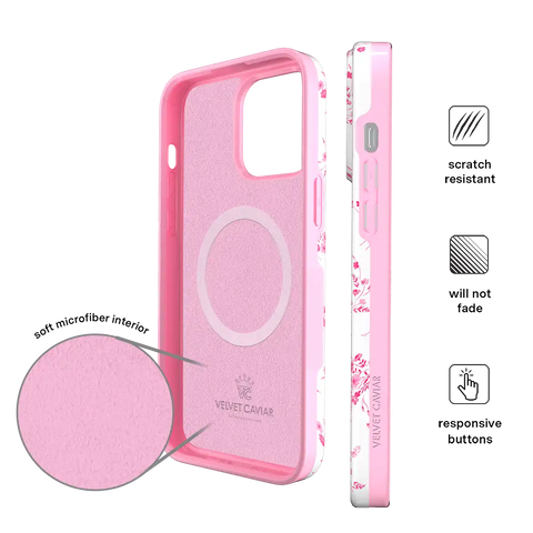 French Rose Floral iPhone Case