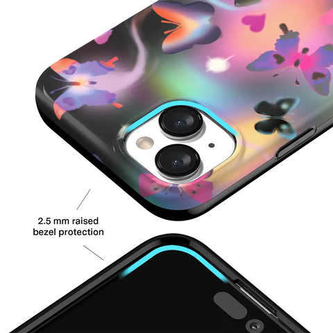 Aurora Butterfly iPhone Case