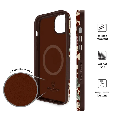 Rosy Leopard iPhone Case