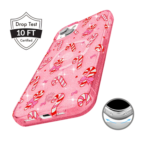Pink Peppermint Princess iPhone Case