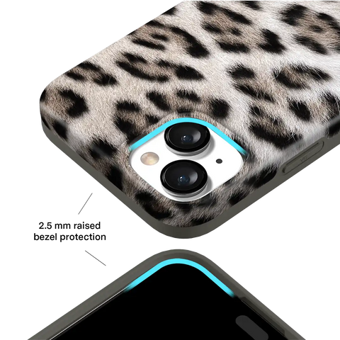 Arctic Leopard iPhone Case