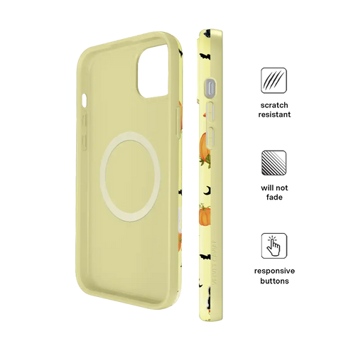 Purrfect Pumpkins iPhone Case