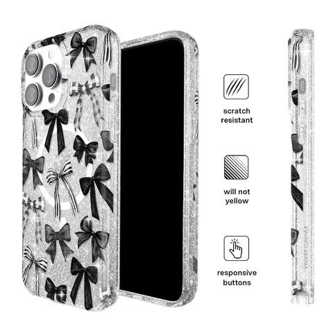 Gothic Bows iPhone Case