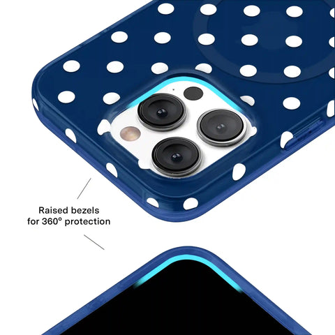 Midnight Polka Dot iPhone Case
