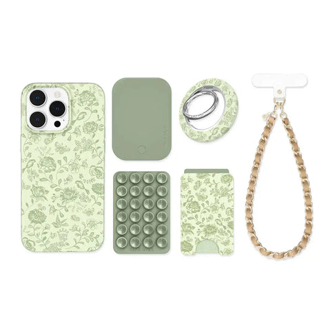 Storybook Sage Floral iPhone Bundle Set