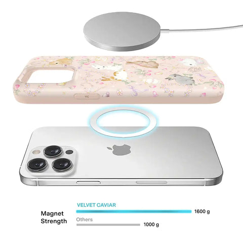 Bunnies & Bows iPhone Case