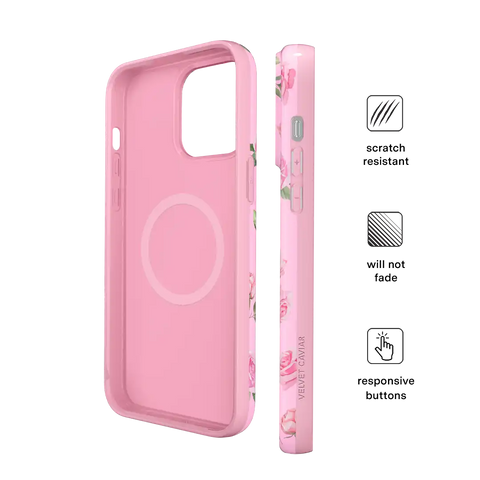 Baby Pink Roses iPhone Case