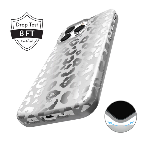 Chrome Leopard iPhone Case