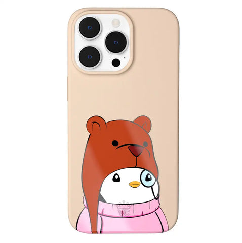 Pudgy Penguins Huddle Up iPhone Case
