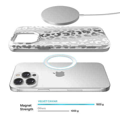 Chrome Leopard iPhone Case