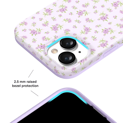 Dainty Lilac Floral iPhone Case