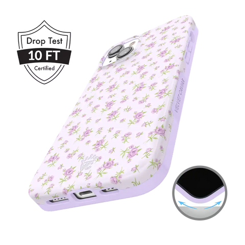 Dainty Lilac Floral iPhone Case