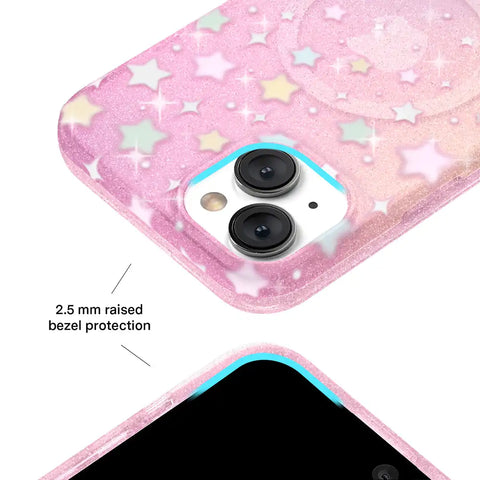 Falling Star Glitter iPhone Case