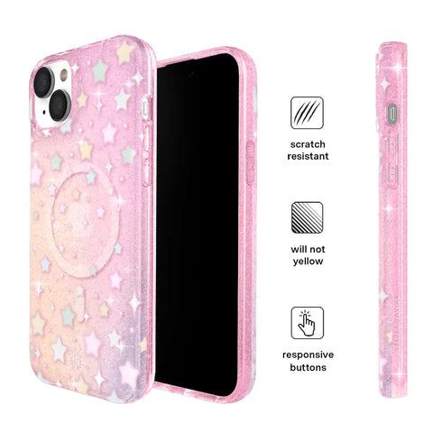 Falling Star Glitter iPhone Case