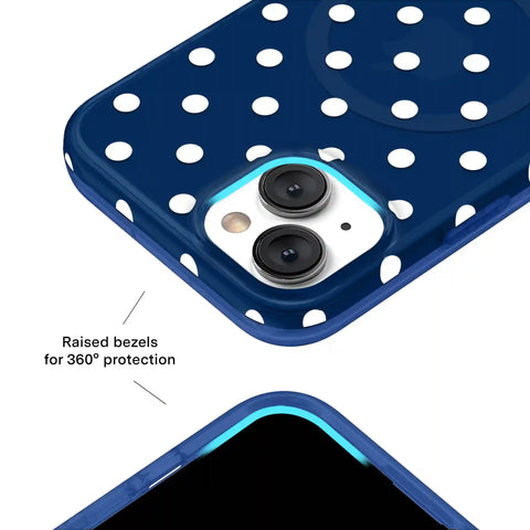 Midnight Polka Dot iPhone Case