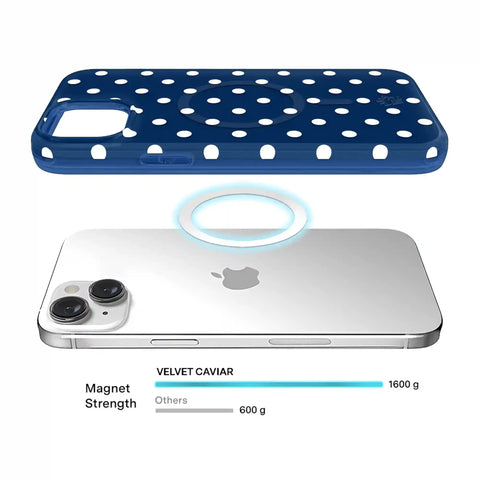 Midnight Polka Dot iPhone Case