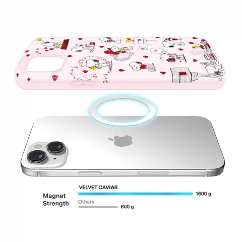 Snoopy Lovely Moods iPhone Case