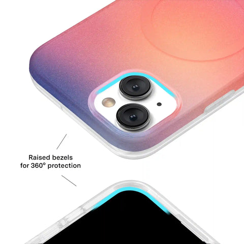Sunset Glow Aura iPhone Case