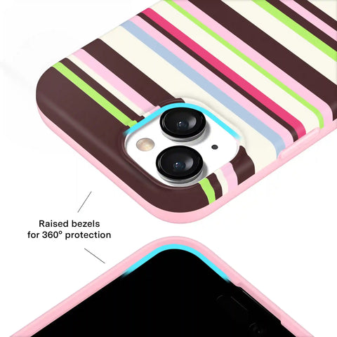 Sweet Treat Stripes iPhone Case