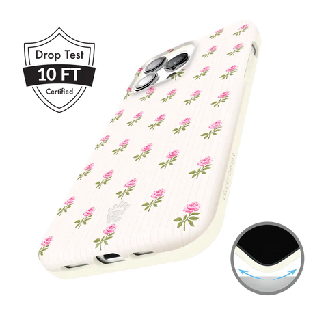 Pink Peony Floral iPhone Case