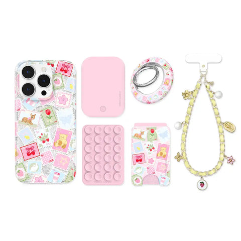 Spring Whimsy Stamps Glitter iPhone Bundle Set