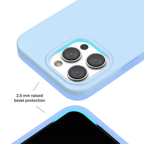Cotton Candy Blue iPhone Case