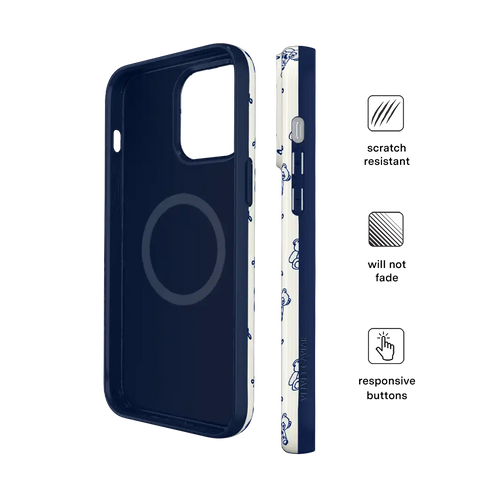 Preppy Teddy iPhone Case