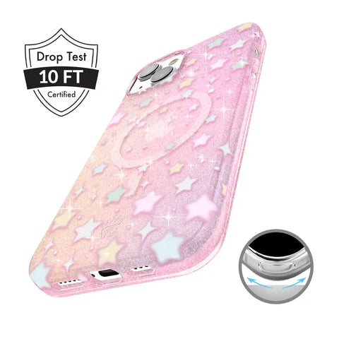 Falling Star Glitter iPhone Case
