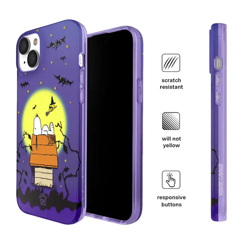 Snoopy Midnight Moon iPhone Case