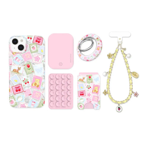Spring Whimsy Stamps Glitter iPhone Bundle Set