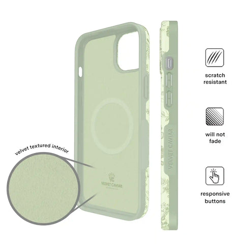 Storybook Sage Floral iPhone Case