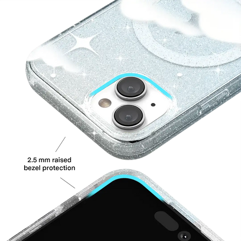 In the Clouds Stardust iPhone Case