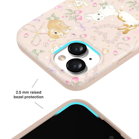 Bunnies & Bows iPhone Case