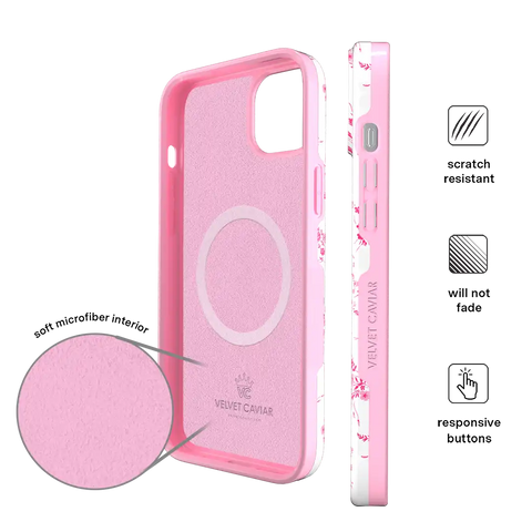 French Rose Floral iPhone Case