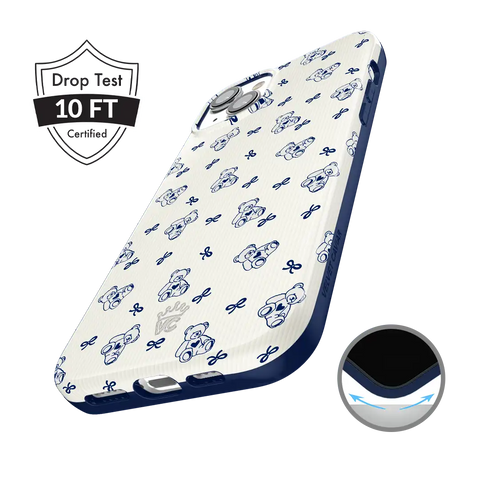 Preppy Teddy iPhone Case