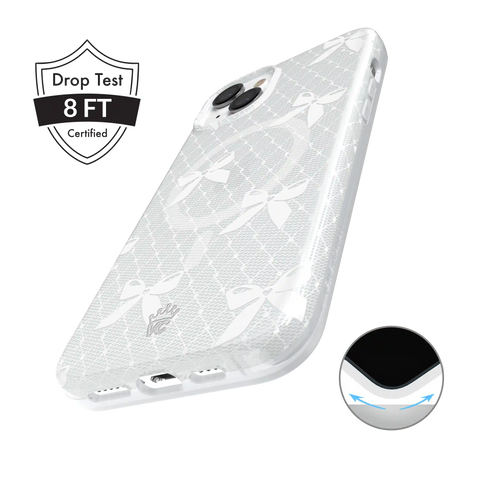 Vintage Lace Bows iPhone Case
