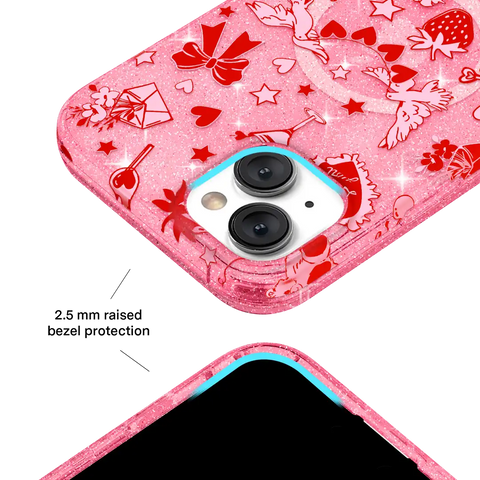 Be Mine Glitter iPhone Case