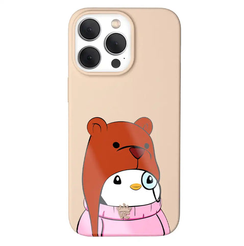 Pudgy Penguins Huddle Up iPhone Case