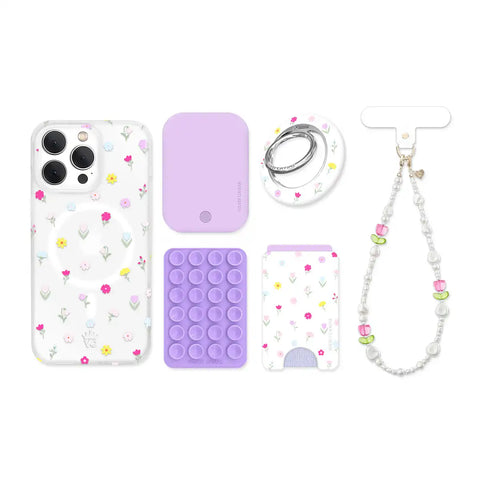 Dreamy Meadow Floral iPhone Bundle Set
