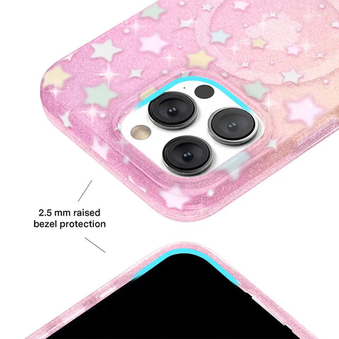 Falling Star Glitter iPhone Case
