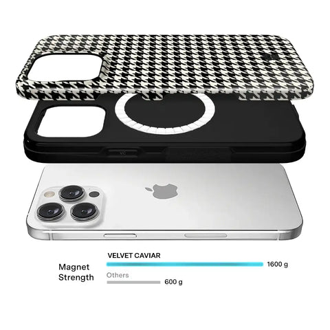 Houndstooth iPhone Case