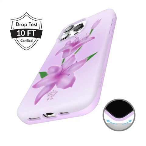 Love Spell Lily Floral iPhone Case