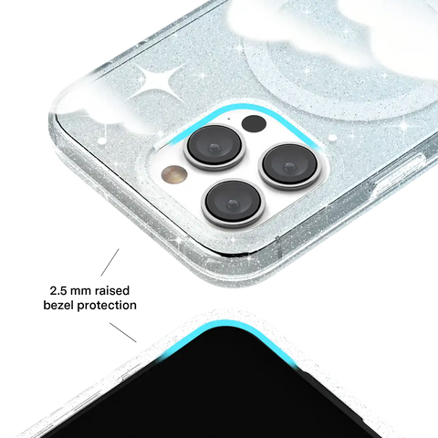 In the Clouds Stardust iPhone Case