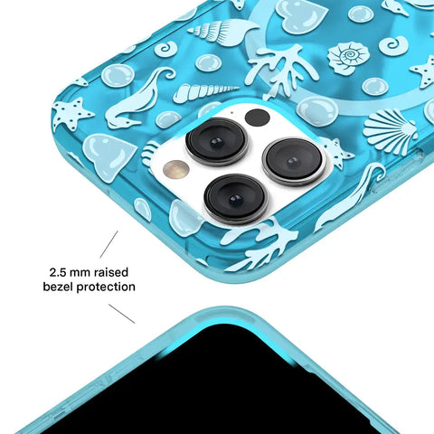 Aquamarine Holo iPhone Case