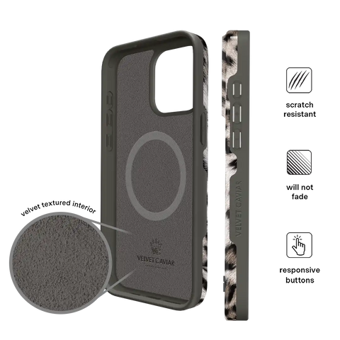 Arctic Leopard iPhone Case
