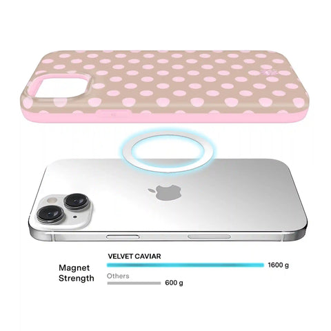 Brown Sugar Polka Dot iPhone Case