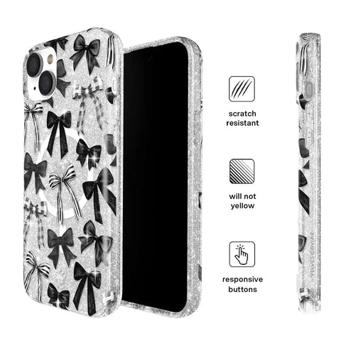 Gothic Bows iPhone Case