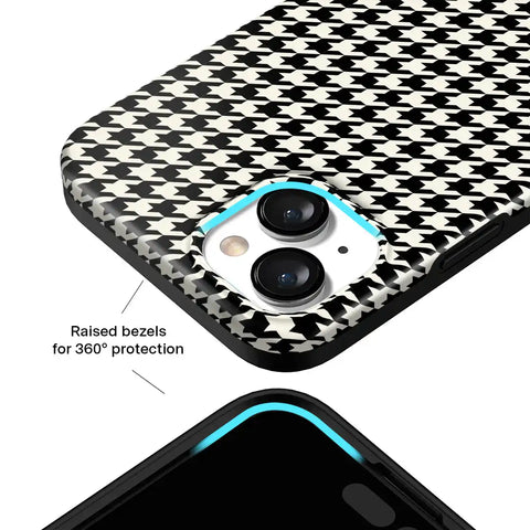 Houndstooth iPhone Case