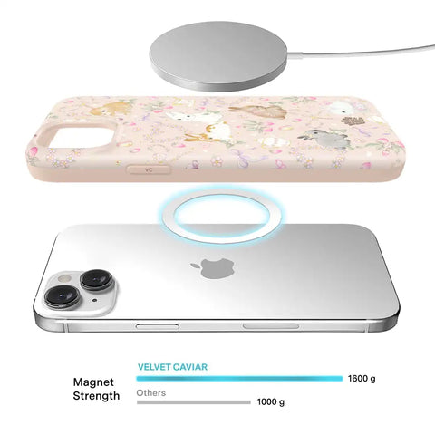 Bunnies & Bows iPhone Case